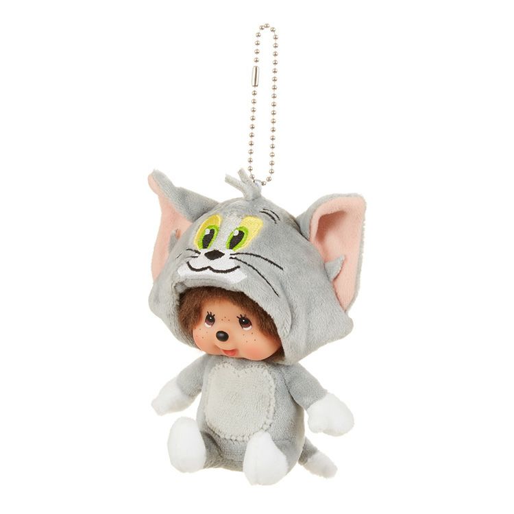 Monchhichi | Tom & Jerry x Monchhichi Tom Monchhichi SS Keychain with Face