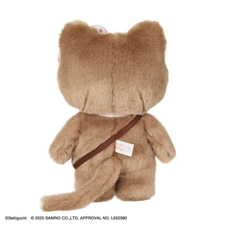 Monchhichi | Monchhichi x Hello Kitty Gingham Check Hello Kitty Plush Toy S
