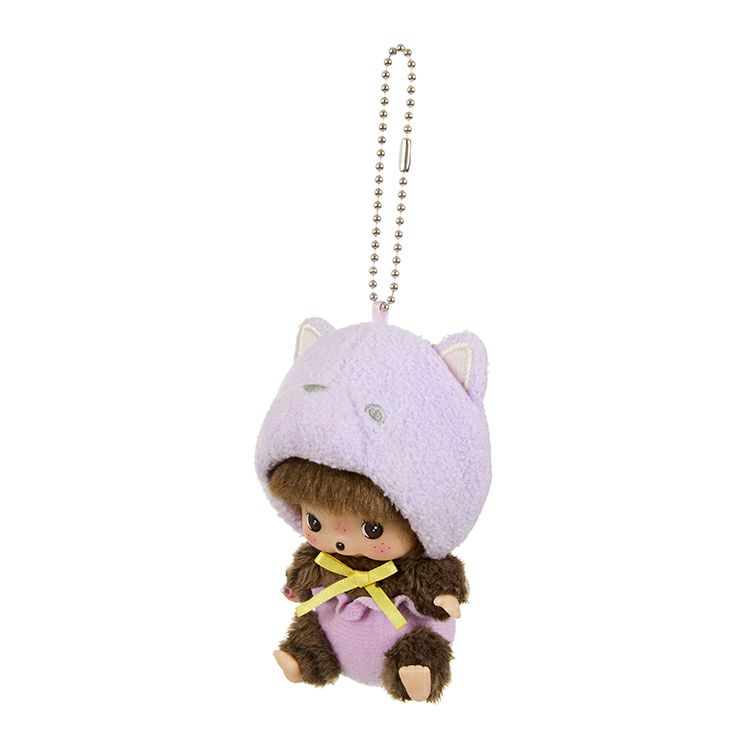 Monchhichi Sekiguchi | Bebichhichi Key Chain (Animaru/Neko) 205820