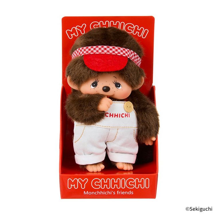 Monchhichi | Official Shop Limited Revival Monchhichi Plush Toy - Mychichi (Girl) 246250
