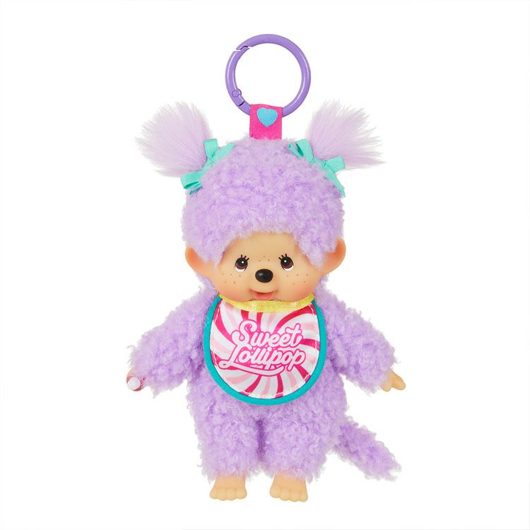Monchhichi | Monchhichi Sweet Lollipop Keychain - Purple