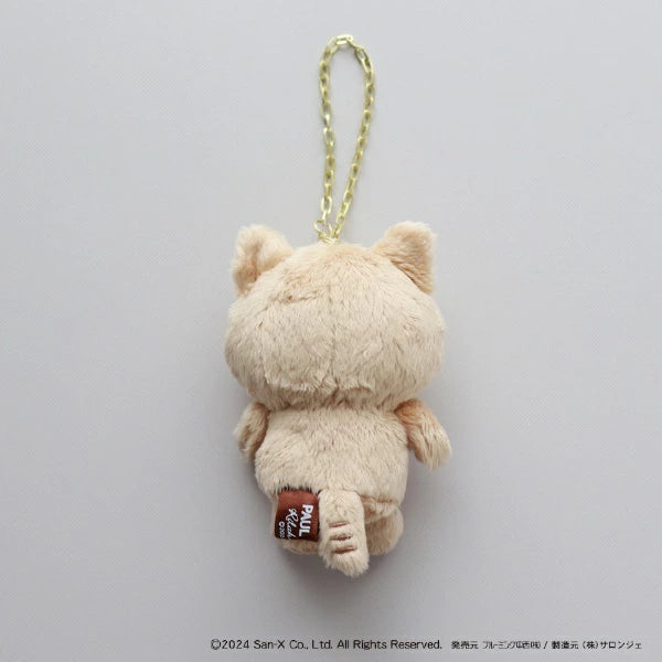 San-X | BLOOMING NAKANISHI PAUL & JOE ACCESSOIRES x Rilakkuma | Rilakkuma Outing Plush Keychain - Korilakkuma