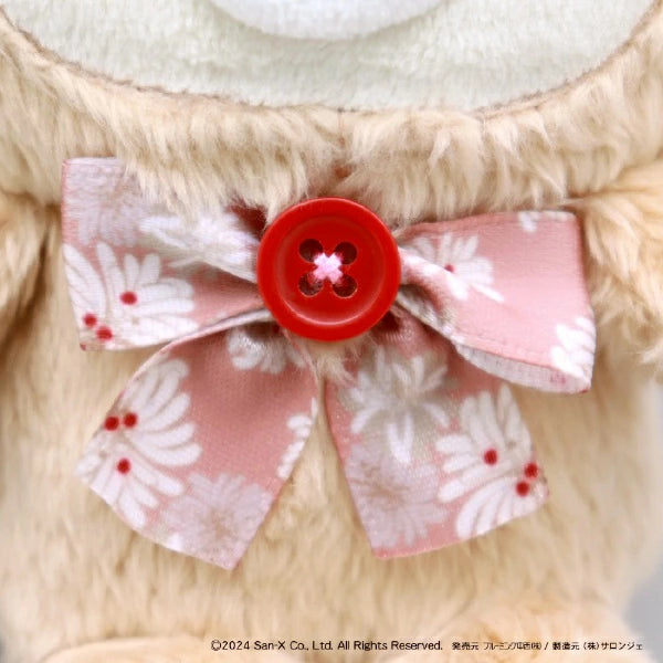 San-X | BLOOMING NAKANISHI PAUL & JOE ACCESSOIRES x Rilakkuma | Rilakkuma Outing Plush Keychain - Korilakkuma