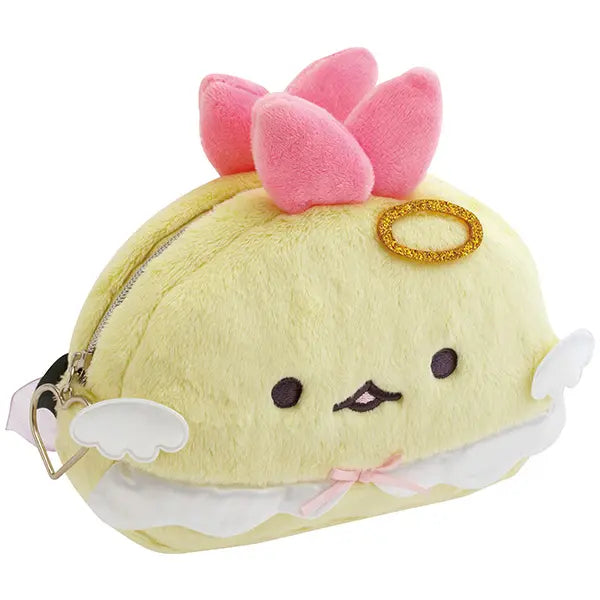 San-X | Sumikko Gurashi Angel & Devil Plush Toy Pouch - Tempura’s Tail