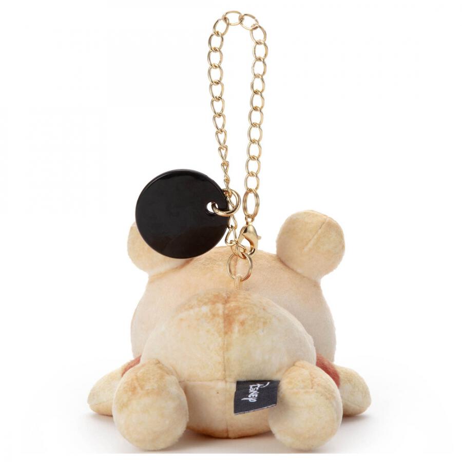 Disney Characters | Nui Bread Character Bakery Sitting Plush Keychain - Winnie the Pooh