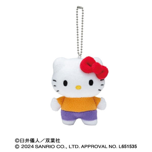Crayon Shin-chan x Sanrio Characters | Plush Mascot Holder - Crayon Shin-chan x Hello Kitty