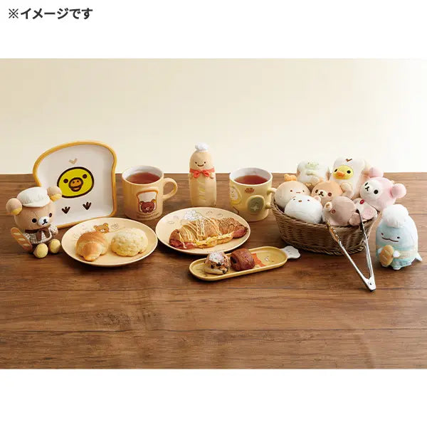 San-X | Rilakkuma Anytime Bakery Plate - Kiiroitori