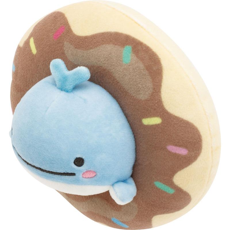 San-X | Jinbesan Donut Island Plush Toy - Baby Lost Whale