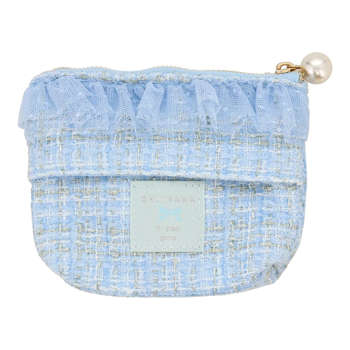 Chiikawa | 'Chiikawa Ribbon Tweed Tissue Pouch - Hachiware