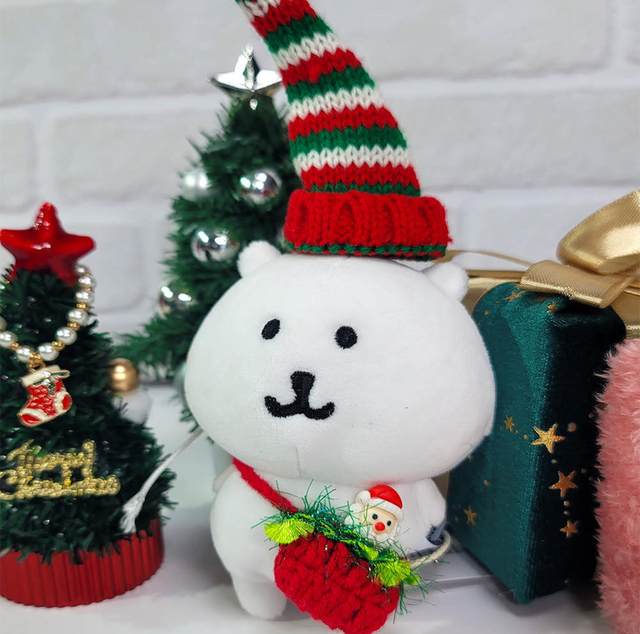 Nagano's | Korea Edition | Nagano Bear Nongdamgom 'Christmas Special Cody' Mascot Holder