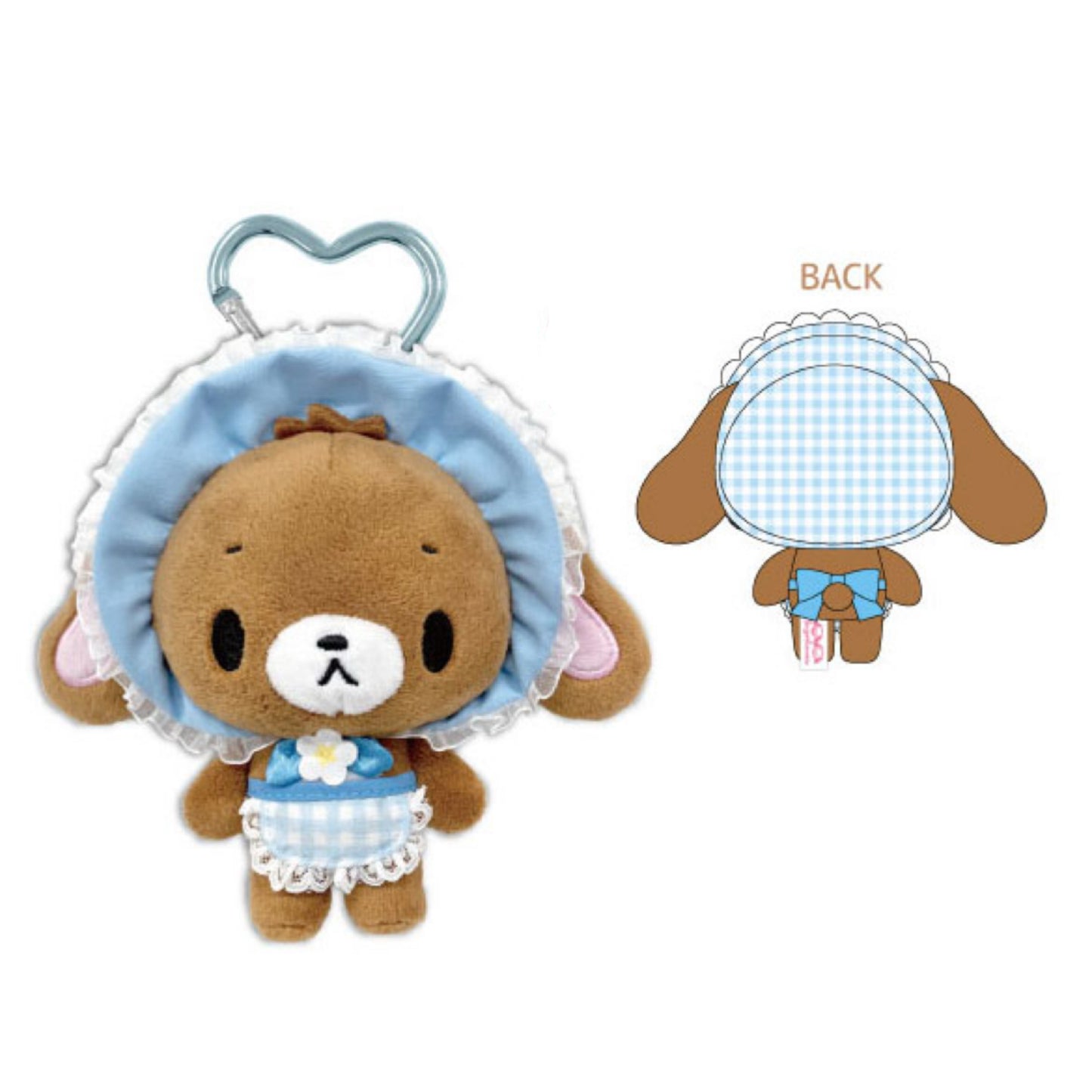 SPINNS x Sanrio | Sanrio Characters Sugar Bunny Carabiner Mascot - Kurousa