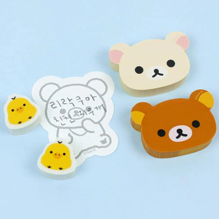 San-X | Rilakkuma Eraser Set