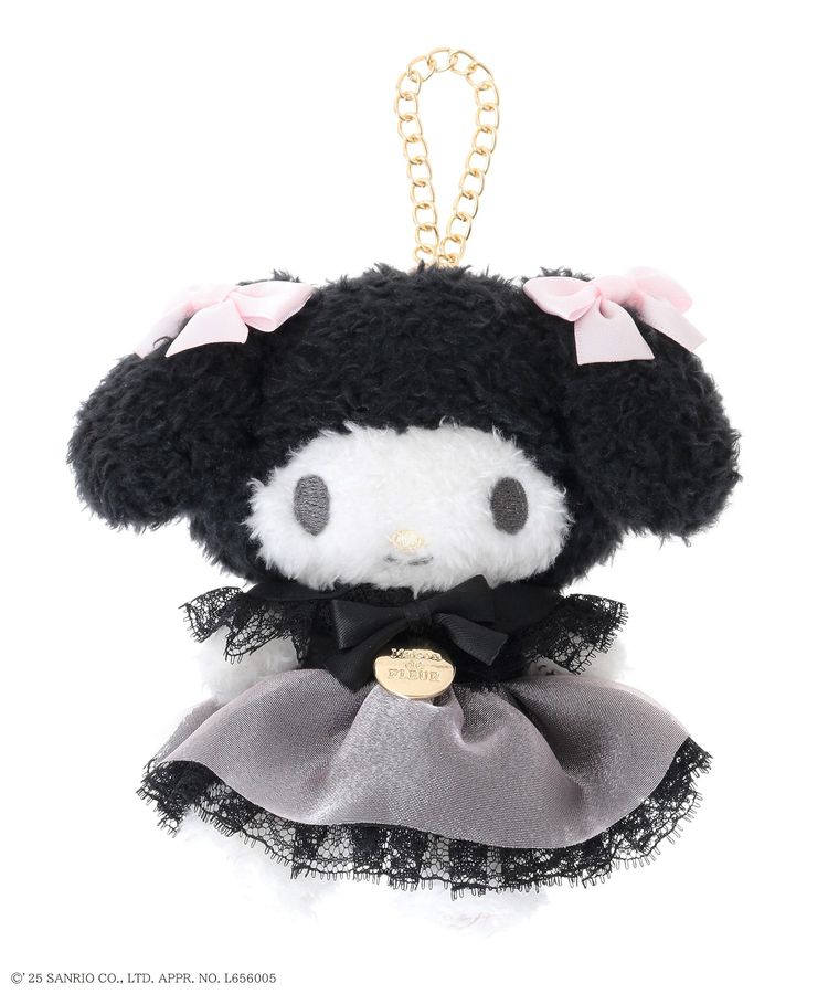 Maison de FLEUR x Kuromi's 20th Anniversary! Plush Toy Charms