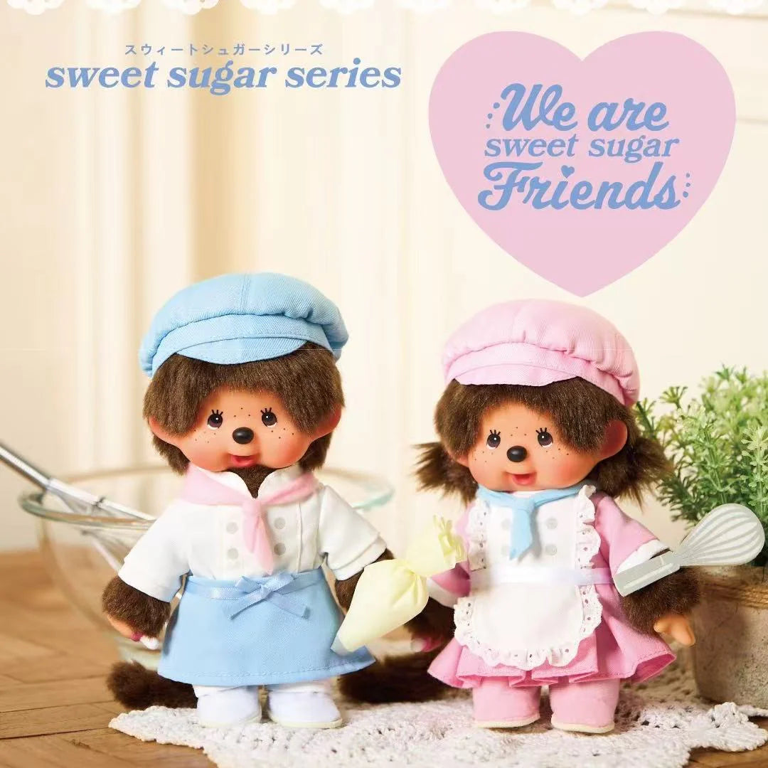 Monchhichi | Tokyo Station Limited Sweet Sugar Chef Monchhichi Plush Toy - Girl
