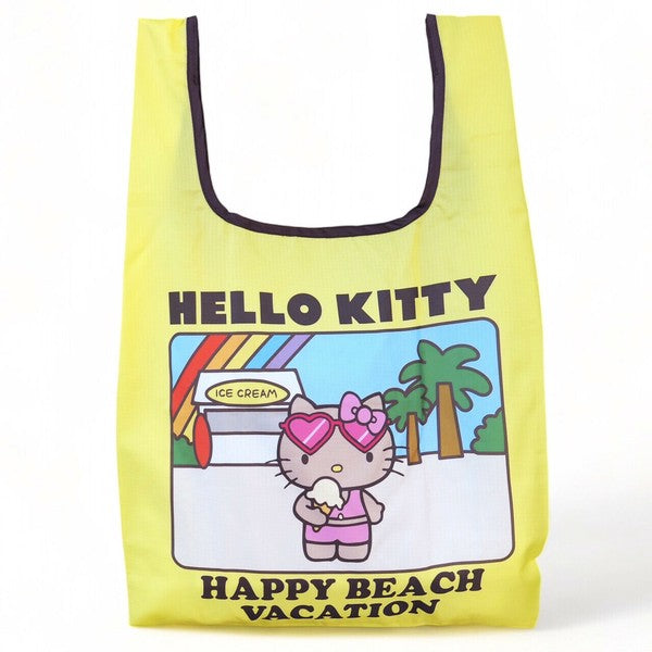 Sanrio | Happy Beach Vacation Eco Bag Medium Size - Hello Kitty