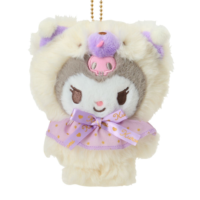Sanrio | Fuwamosa Doll Series Mascot Plush Keychain - Kuromi