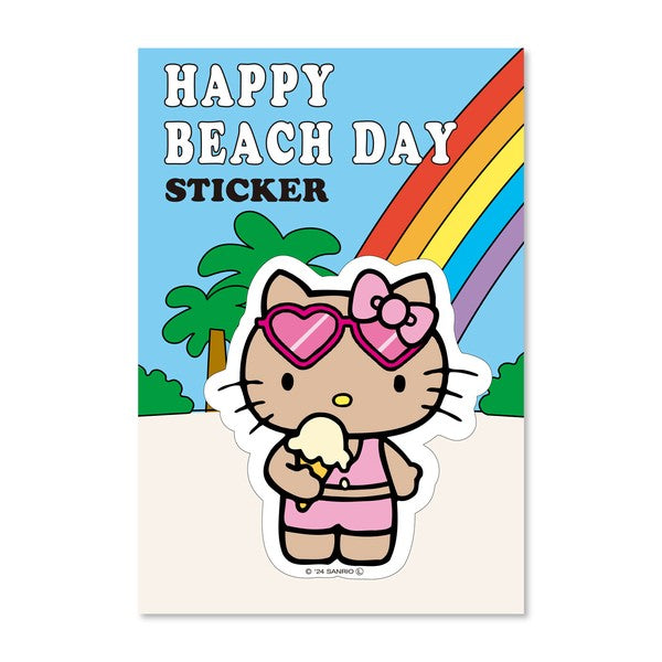 Sanrio | Happy Beach Vacation Stainless Stickers