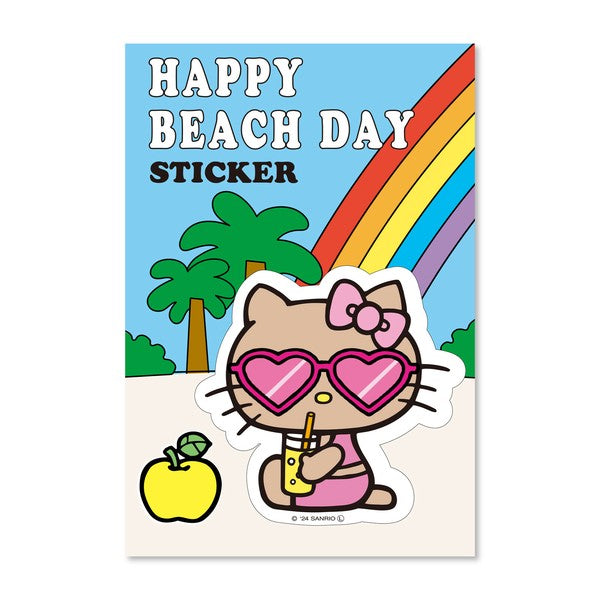 Sanrio | Happy Beach Vacation Stainless Stickers
