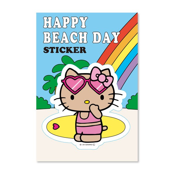 Sanrio | Happy Beach Vacation Stainless Stickers