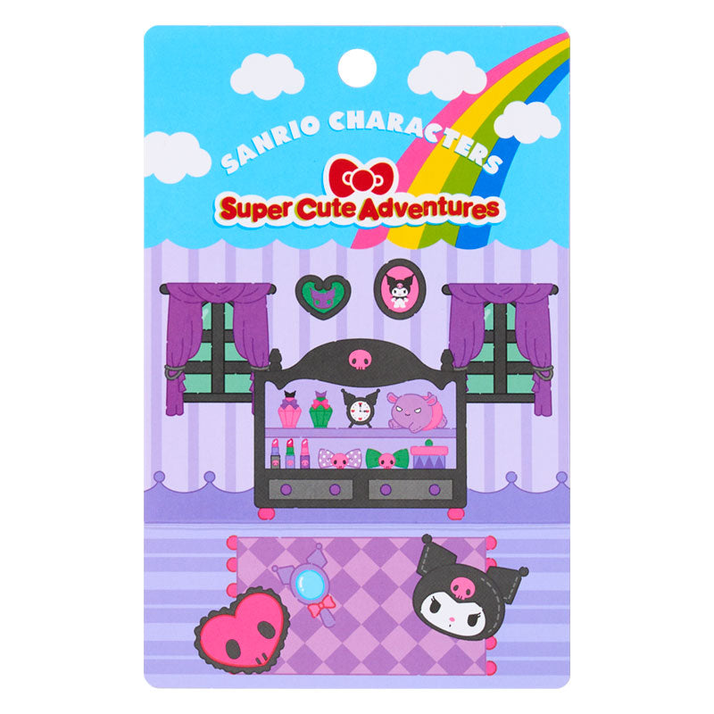 Sanrio | Sanrio Characters Super Cute Adventures Strap & Sticker Set - Kuromi