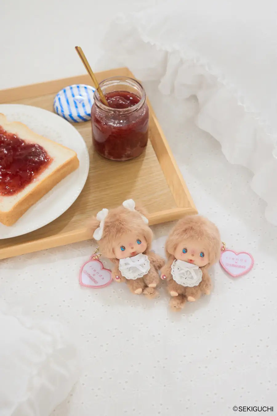 Monchhichi | Monchhichi Rienda x Bebichhichi Keychain