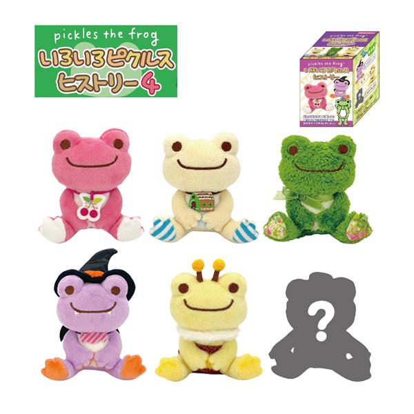 Pickles the Frog Pickle History 4 Plush Blind Box (5+1 Types