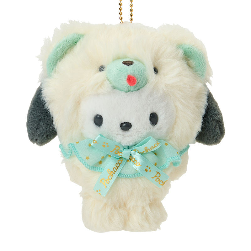 Sanrio | Fuwamosa Doll Series Mascot Plush Keychain - Pochacco