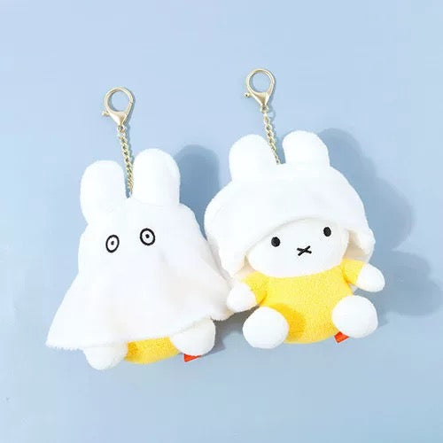 Miffy Korea | Ghost Miffy Plush Doll Keychain