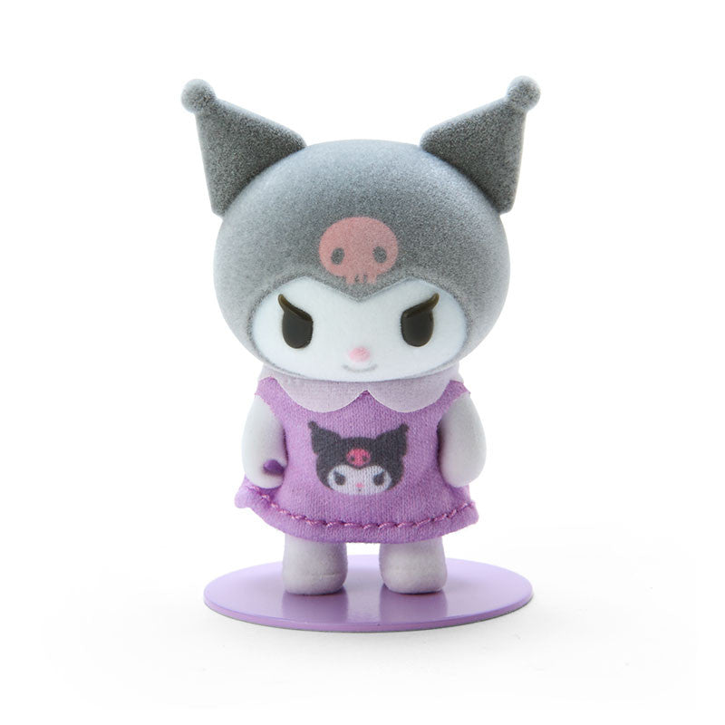 Sanrio | Pitatto Friends Mini Flocked Doll - Kuromi