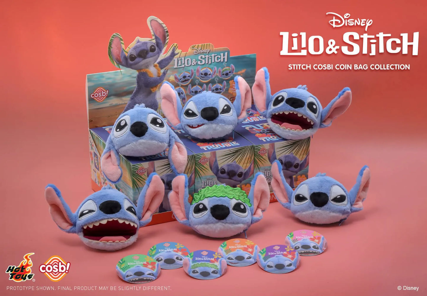 Cosbi Disney Lilo & Stitch Coin Bag Collection Blind Box