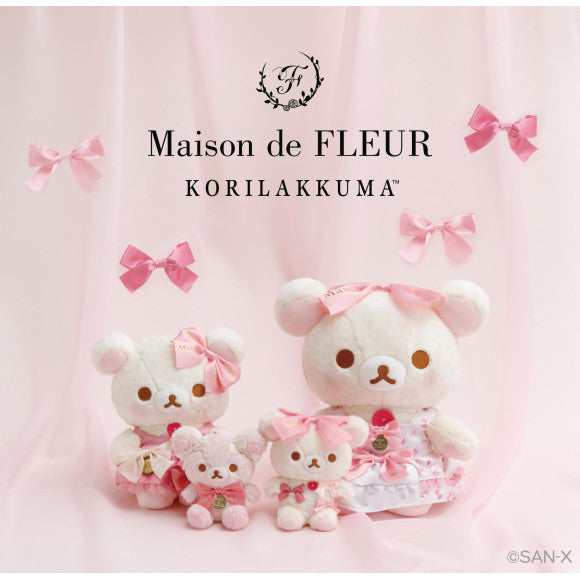 San-X | Rilakkuma Store Exclusive - Maison de FLEUR x Korilakkuma Collaboration Plush Toy M