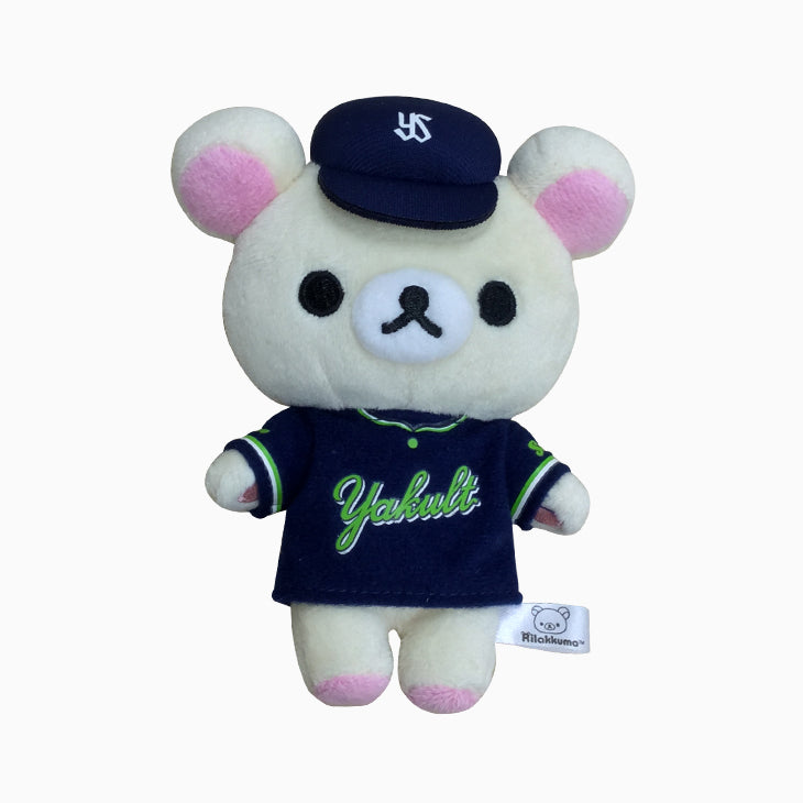 San-X | Rilakkuma Tokyo Yakult Swallows - Korilakkuma Corilac Mama Scott Keychain Ver2
