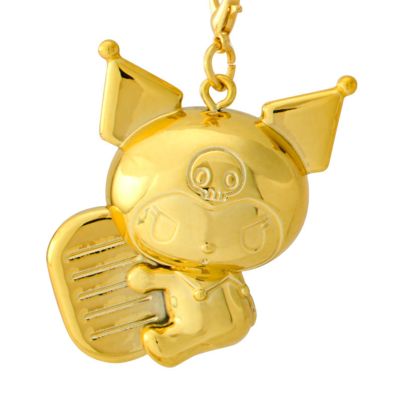 Sanrio | Golden Netsuke Charm - Kuromi