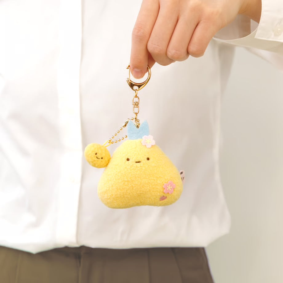 San-X | Sumikko Gurashi Shido Ise Store Limited Hanging Plush Toy - Fried Mackerel’s Tail
