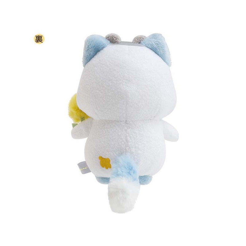 San-X | Rilakkuma Dandelions and Twin Hamsters Plush Toy - Blue Wolf MF46001