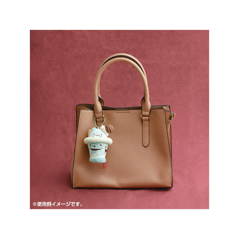 San-X | Sumikko Gurashi Café Sumikko De Chocolate Fair Hanging Stuffed Toy - Tokage Mint Chocolate Parfait
