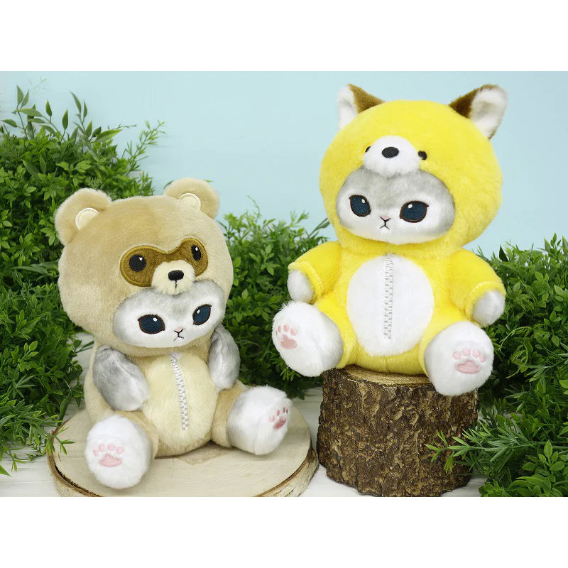 Mofusand | Mofusand Peta Muni Muni Nyan Plush Toy - Grey