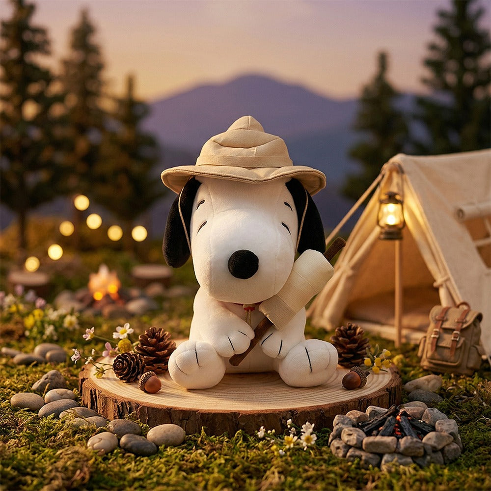 PEANUTS | SNOOPY CAMP HOUSE Korea Plush Doll - Marshmallow