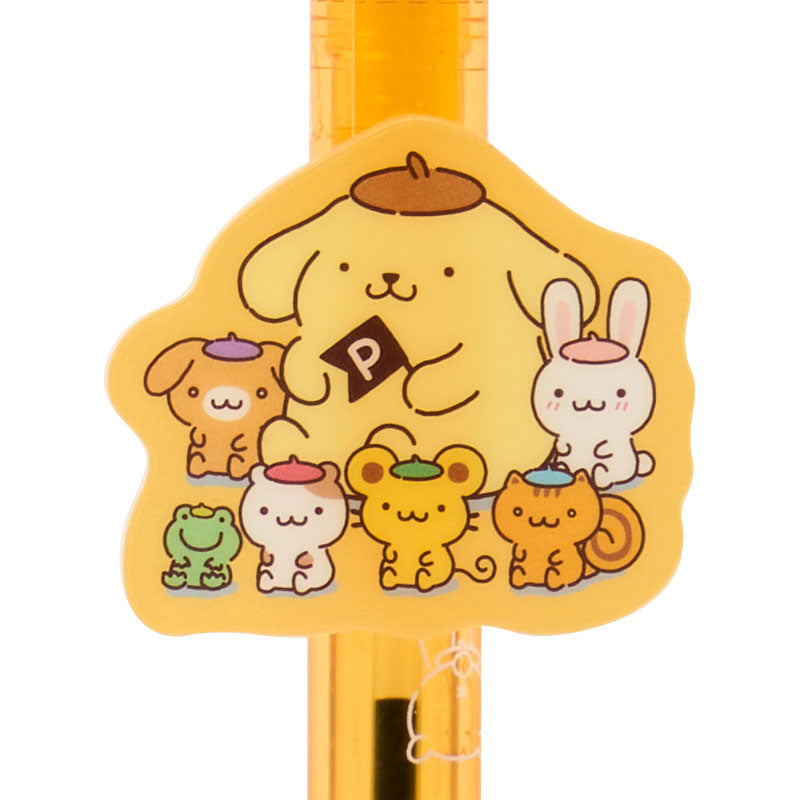 Sanrio | Sanrio Characters Ballpoint Pen With Plate - Pompompurin (Yellow)