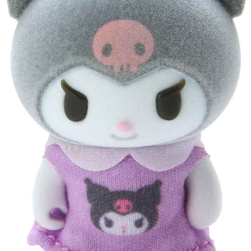Sanrio | Pitatto Friends Mini Flocked Doll - Kuromi