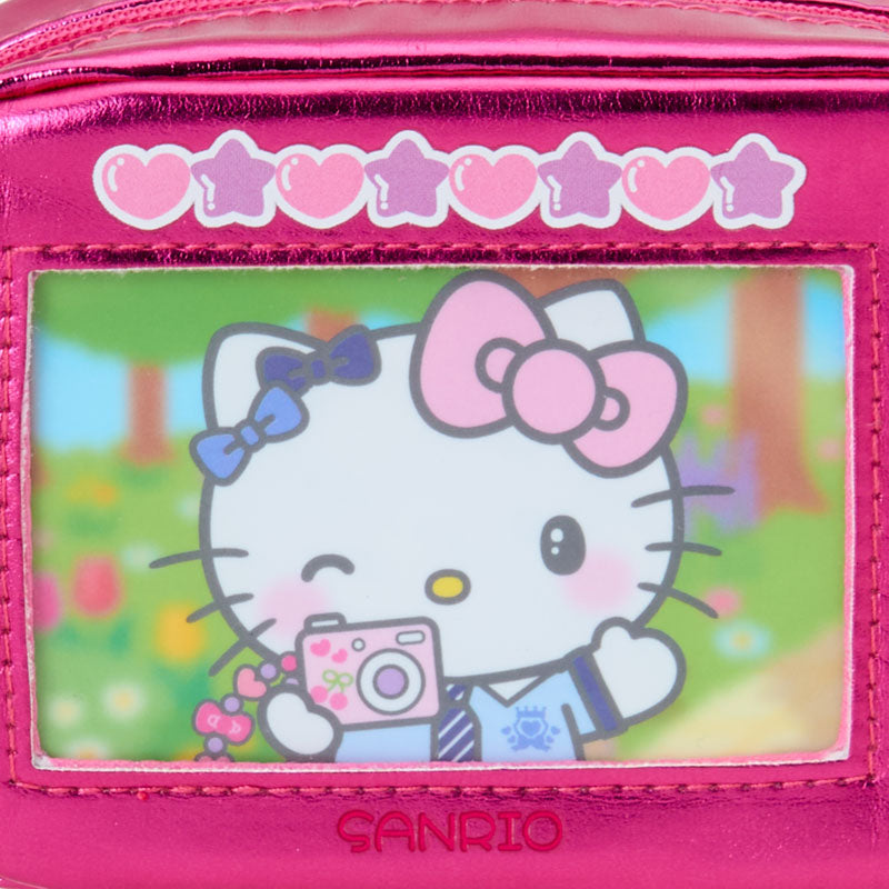 Sanrio | Sanrio Characters Sparkling School Trip Camera Style Pouch - Hello Kitty