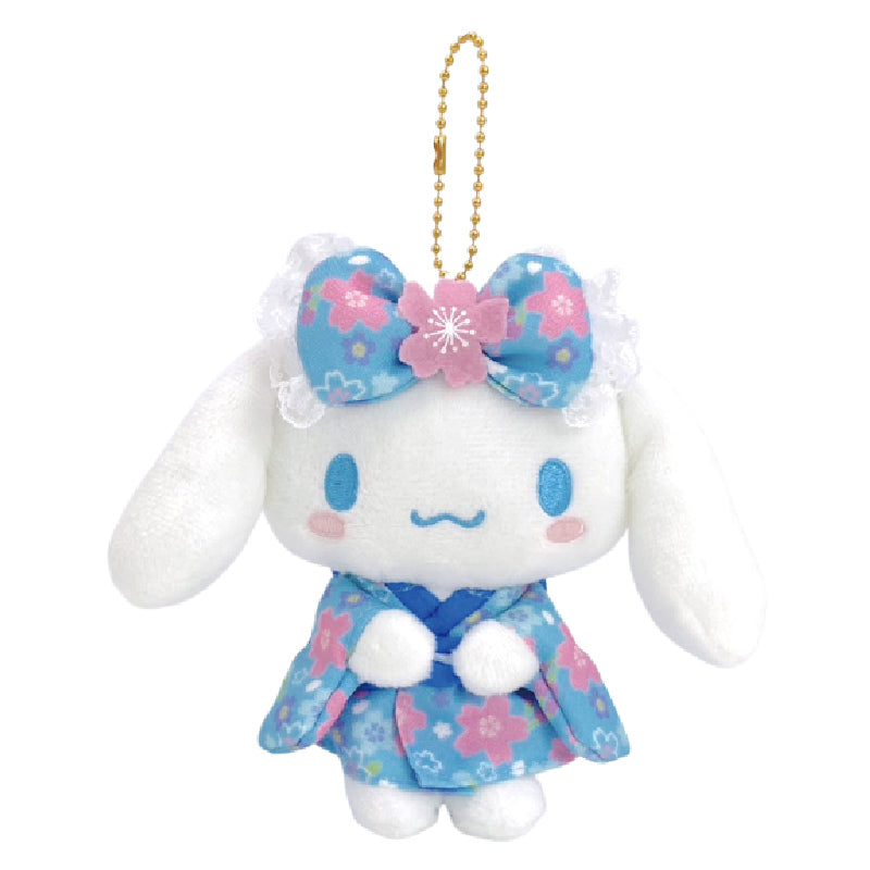 Sanrio | Sakura Kimono Design Plush Keychain - Cinnamoroll