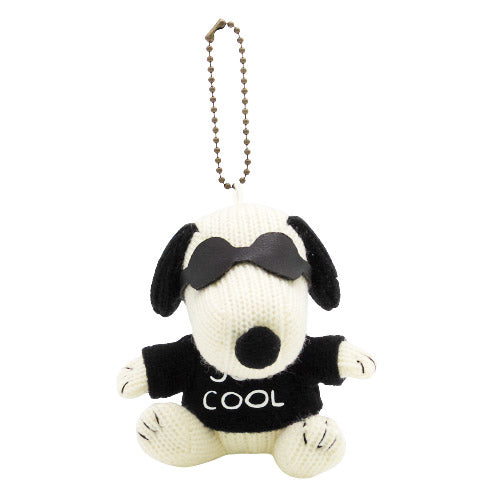 PEANUTS | Snoopy Knit Mascot Keychain - Joe Cool