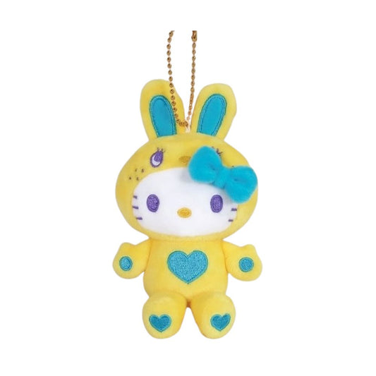Sanrio | Hello Kitty MC Collection | Hello Kitty Colorful Bunny Plush Mascot - Yellow