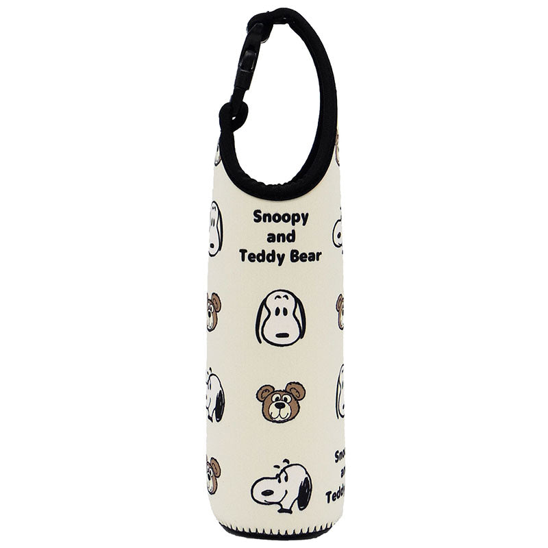 PEANUTS | Snoopy & Bear PET Bottle Cover 600 All-Over Pattern