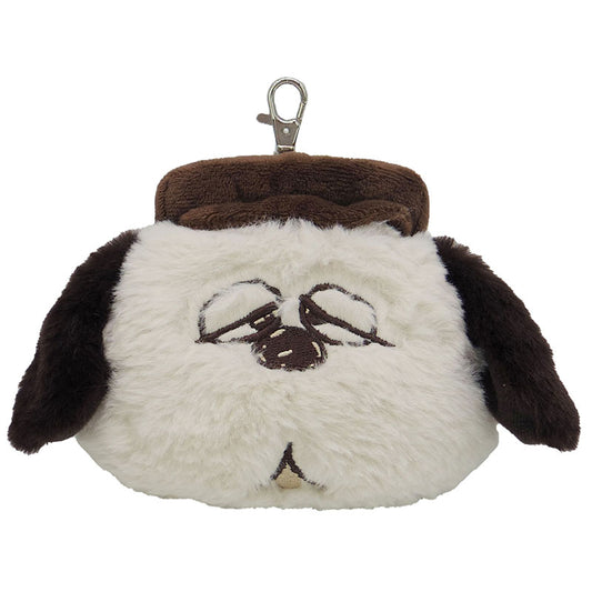 PEANUTS | Snoopy Face Pass Case - Olaf Mocha