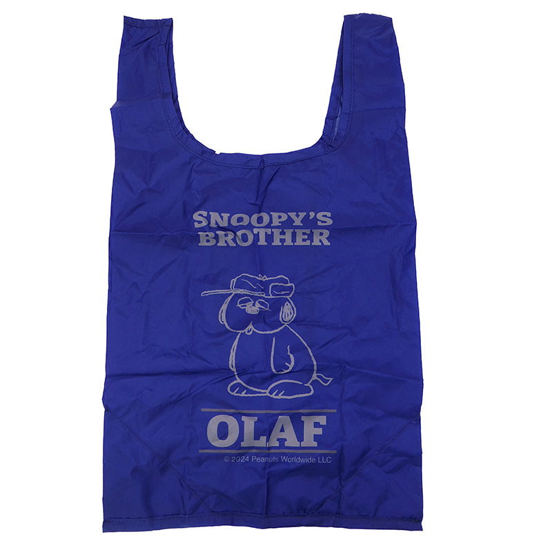 PEANUTS | Snoopy Plush Toy Eco Bag - Olaf Navy