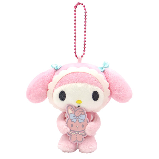 Sanrio | My Melody x Kuromi  MC Collection 208064-25 | My Melody Mascot Holder - Baby