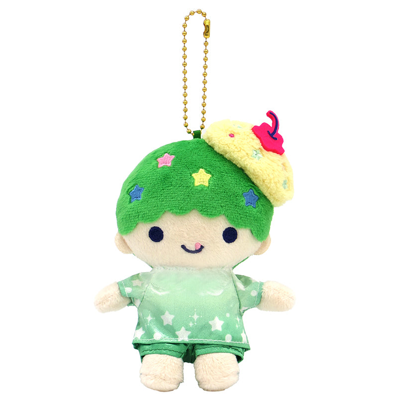 Sanrio | Little Twin Stars 70s Retro Plush Keychain - Cream Soda KiKi