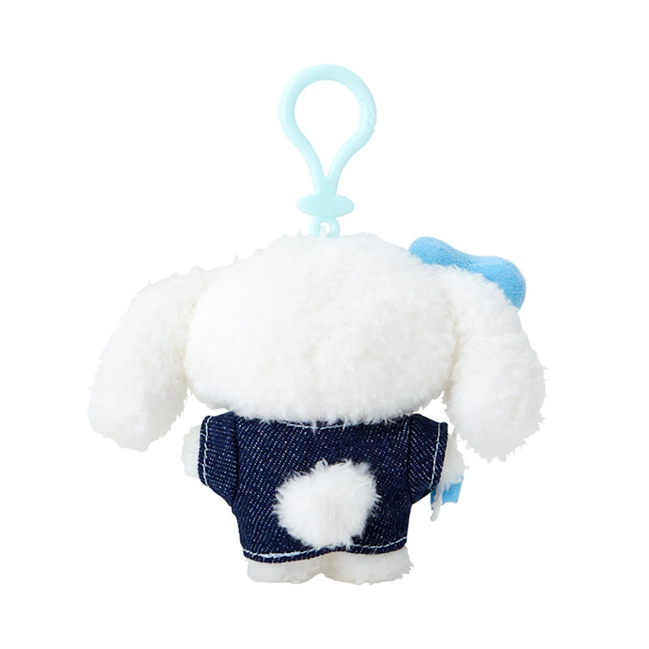 Sanrio | Denim Patch Design Series | Cinnamoroll Mascot Holder Plush Keychain